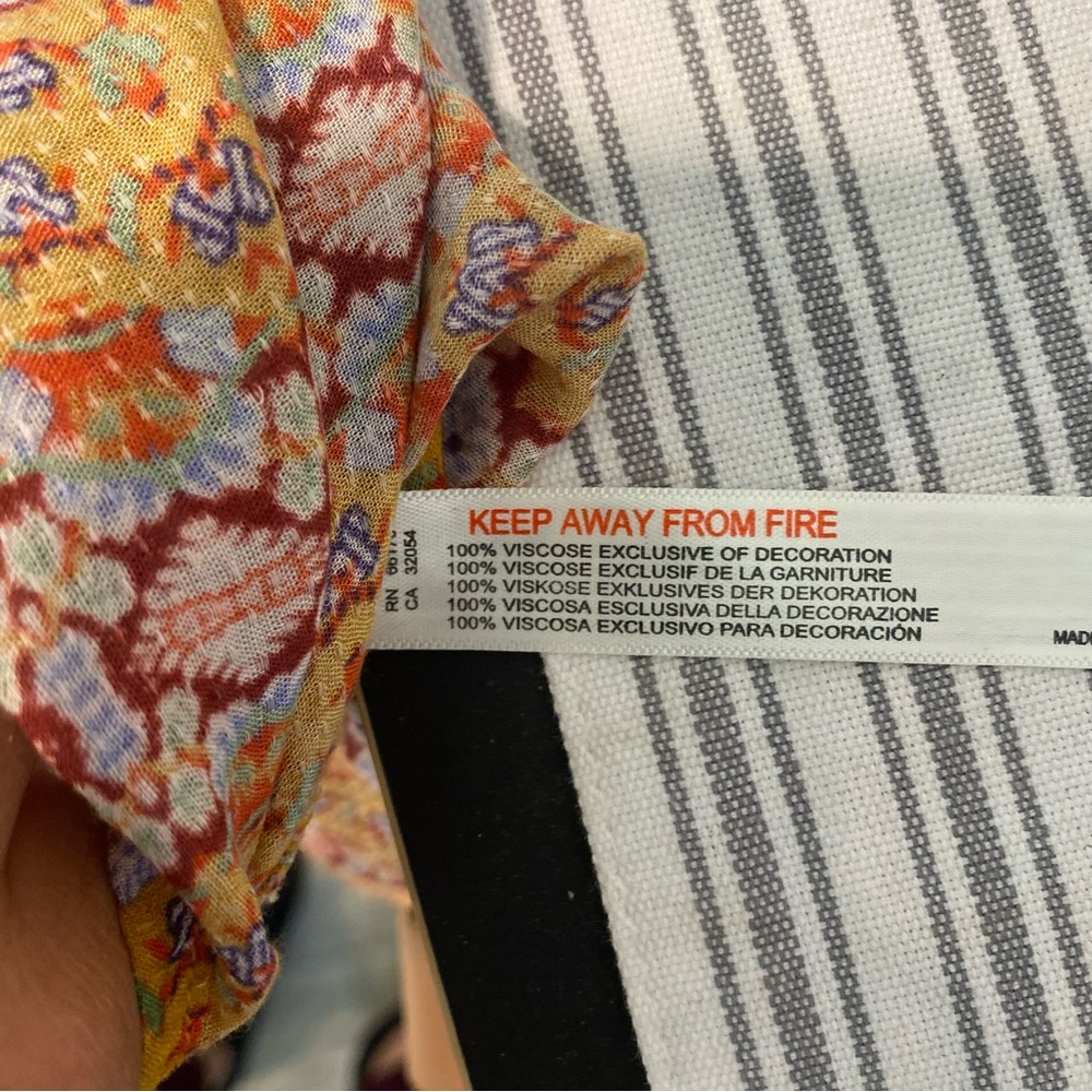 Anthropologie Deco Cover-Up Maxi Dress Multicolor Bohemian Maxi Skirt, Size Xs - Picture 13 of 16